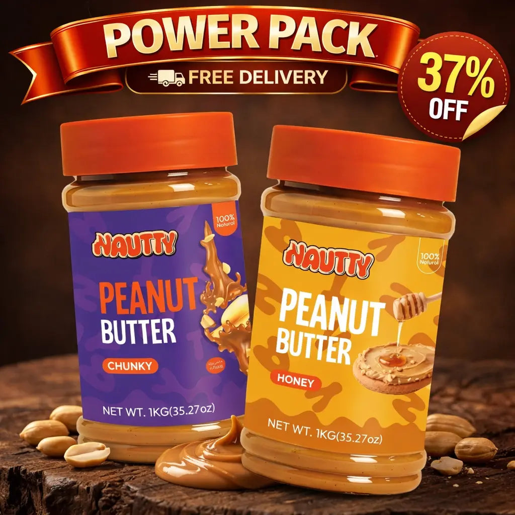 1kg Creamy Peanut Butter in Pakistan Nautty