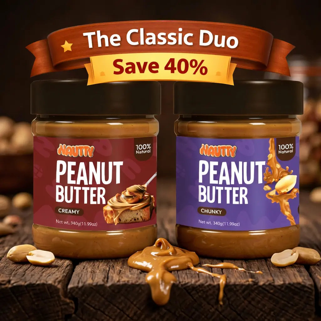 Nautty Peanut Butter Lahore Creamy Chunky