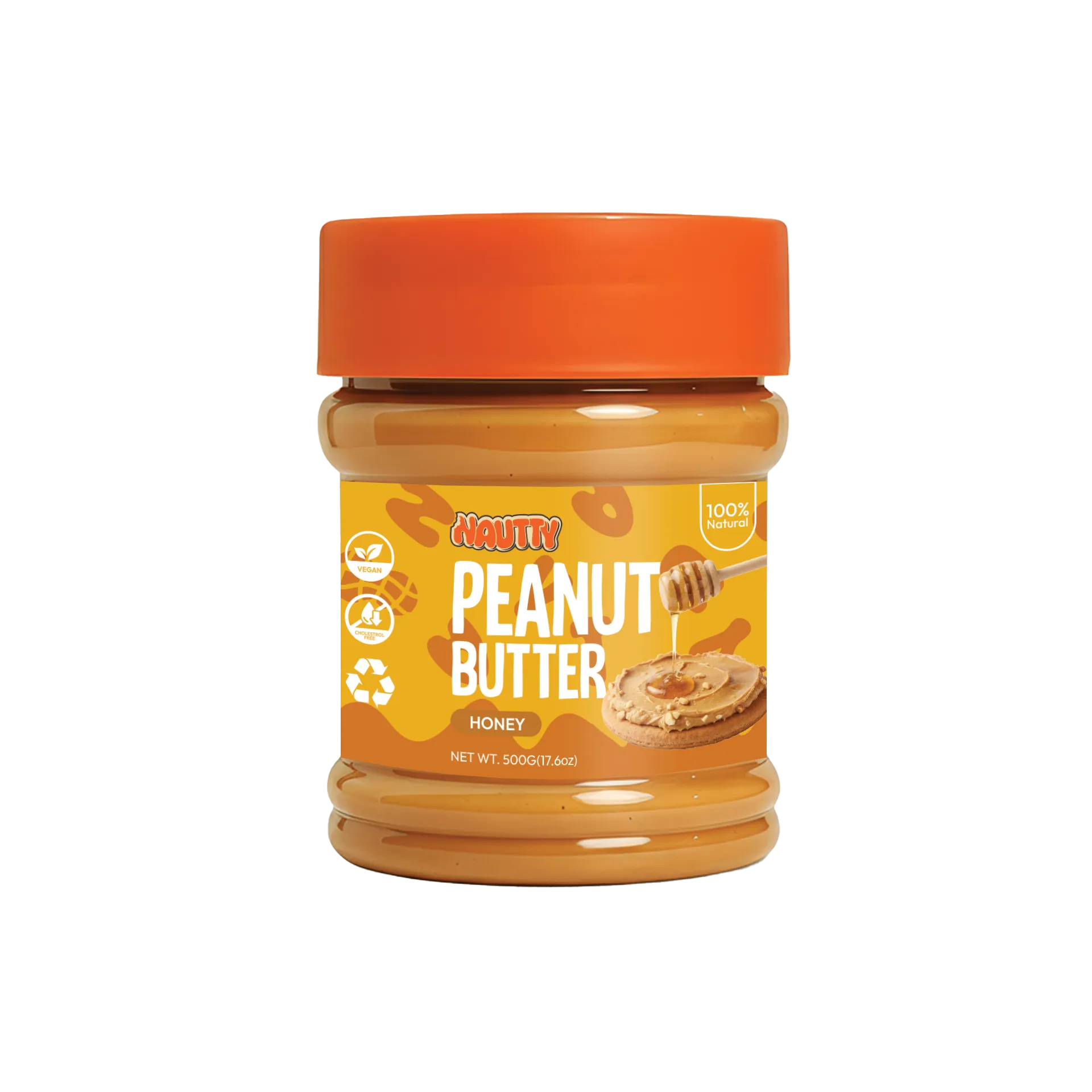 honey peanut butter 500g Pakistan Nautty Islamabad