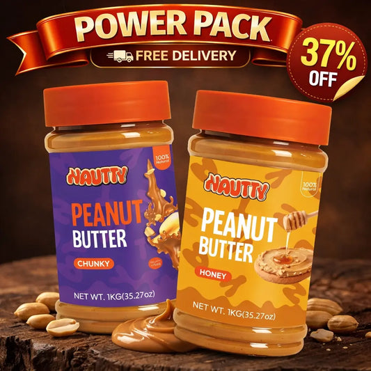 1kg Creamy Peanut Butter in Pakistan Nautty