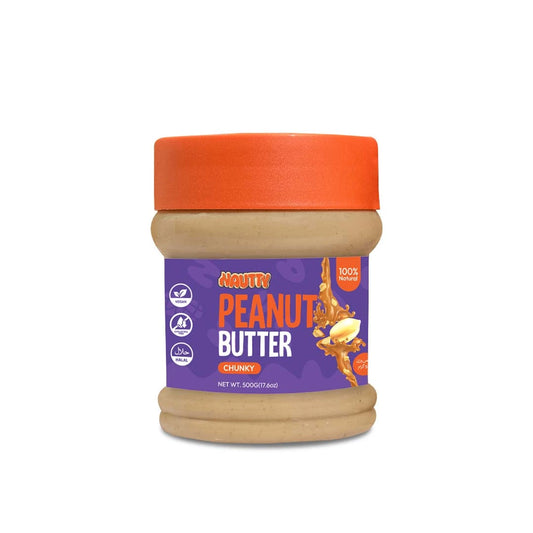 Nautty Organic Chunky Peanut Butter – 500g