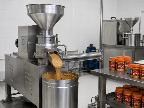 Nautty Peanut Butter food grade production process in Pakistan