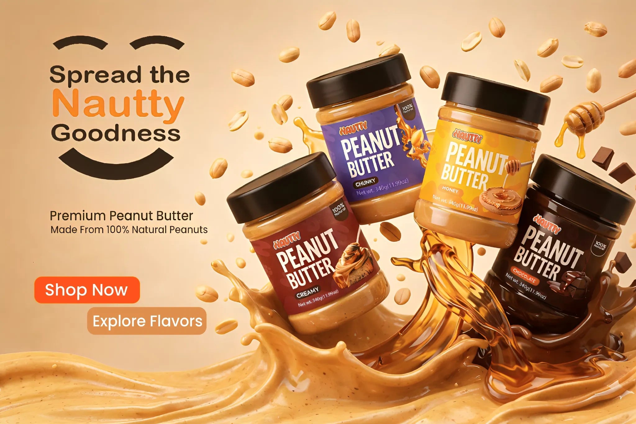 PEanut Butter in Pakistan 100% Organic